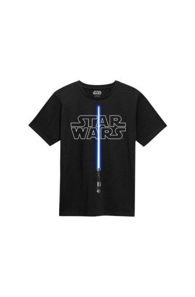 Heroes Inc: Star Wars T-Shirt Glow In The Dark Lightsaber Grösse XL