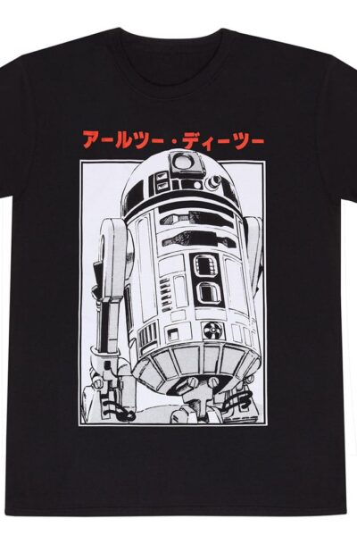 Heroes Inc: Star Wars T-Shirt R2D2 Katakana Grösse S
