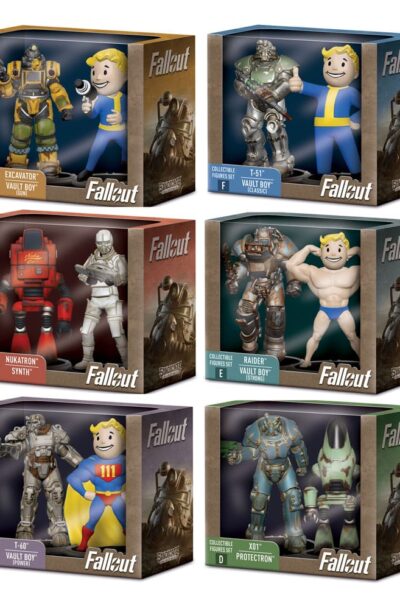 Syndicate Collectibles: Fallout Minifiguren 2er-Pack 7 cm Sortiment (6)