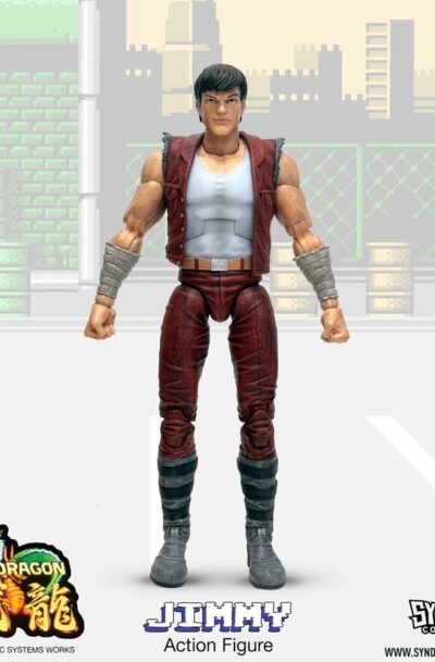 Syndicate Collectibles: Double Dragon Deluxe Actionfigur 1/12 Jimmy 18 cm