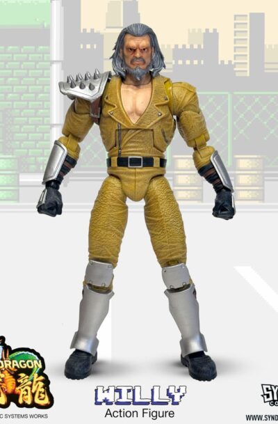 Syndicate Collectibles: Double Dragon Deluxe Actionfigur 1/12 Willy 18 cm