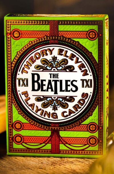 Theory11: The Beatles Spielkarten Green Version