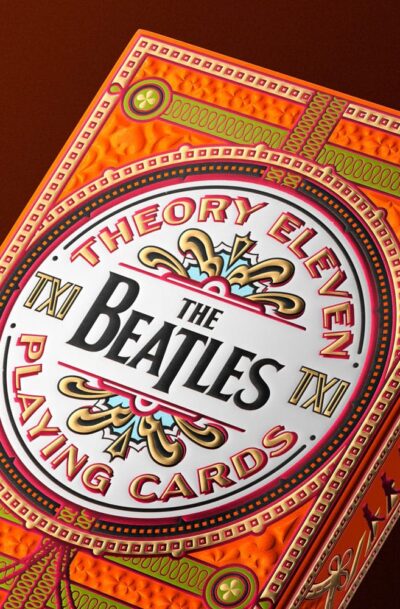 Theory11: The Beatles Spielkarten Orange Version