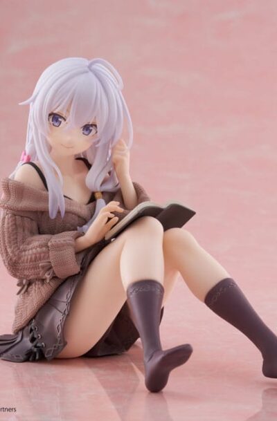 Wandering Witch: The Journey of Elaina PVC Statue Desktop Cute Figure Elaina Casual Clothes Ver. 13 cm