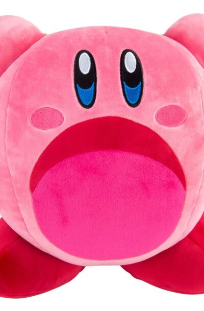 Tomy: Kirby Mocchi-Mocchi Mega Plüschfigur Inhalierender Kirby 33 cm