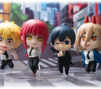 Takara Tomy: Chainsaw Man Twinchees Minifiguren Hoppin‘ 5 cm Display (24)