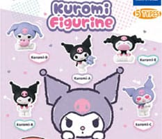 Takara Tomy: Sanrio Twinchees Minifiguren Kuromi 5 cm Display (24)