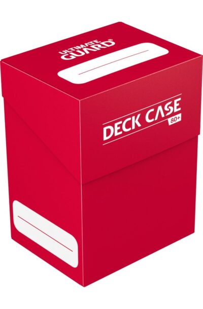 Ultimate Guard: Ultimate Guard Deck Case 80+ Standardgrösse Rot