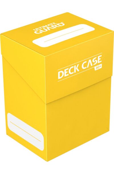 Ultimate Guard: Ultimate Guard Deck Case 80+ Standardgrösse Gelb