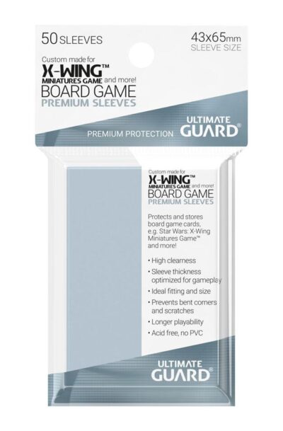 Ultimate Guard: Ultimate Guard Board Game Sleeves (50) – X-Wing Miniatures Game