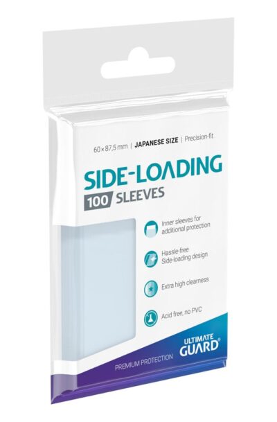 Ultimate Guard: Ultimate Guard Precise-Fit Sleeves Side-Loading Japanische Grösse Transparent (100)
