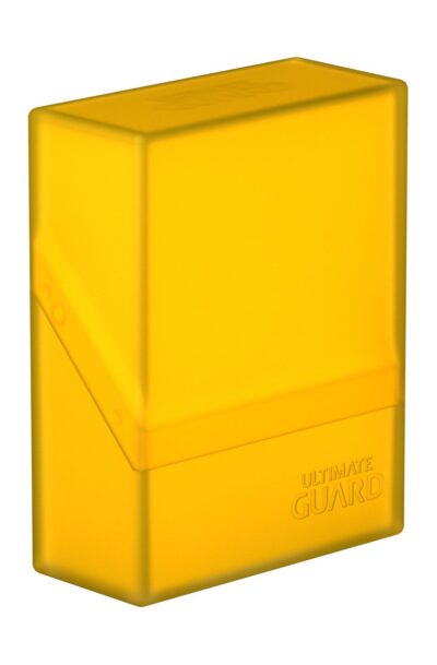 Ultimate Guard: Ultimate Guard Boulder Deck Case 40+ Standardgrösse Amber