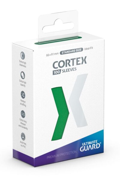Ultimate Guard: Ultimate Guard Cortex Sleeves Standardgrösse Grün (100)