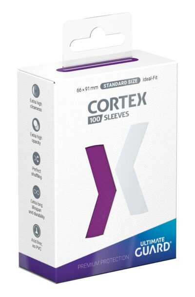 Ultimate Guard: Ultimate Guard Cortex Sleeves Standardgrösse Violett (100)