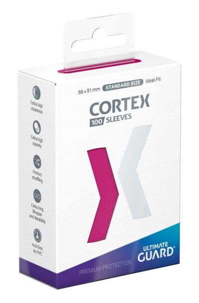 Ultimate Guard: Ultimate Guard Cortex Sleeves Standardgrösse Pink (100)