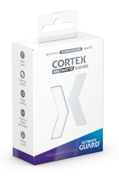 Ultimate Guard: Ultimate Guard Cortex Sleeves Standardgrösse Matt-Weiss (100)