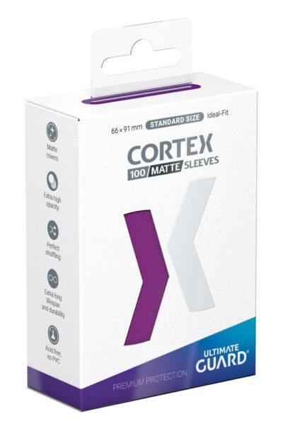 Ultimate Guard: Ultimate Guard Cortex Sleeves Standardgrösse Matt-Violett (100)