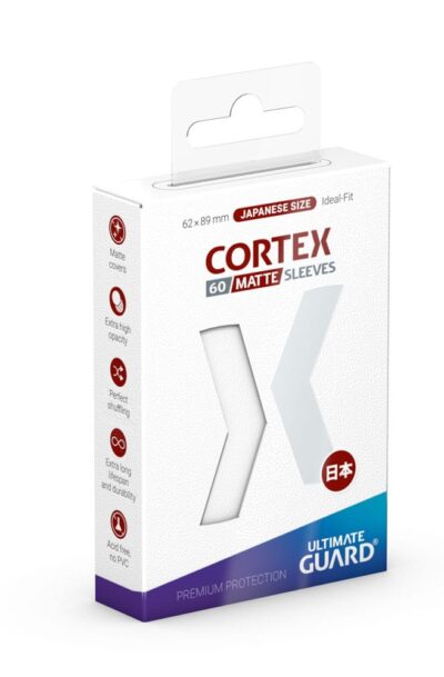 Ultimate Guard: Ultimate Guard Cortex Sleeves Japanische Grösse Matt-Weiss (60)