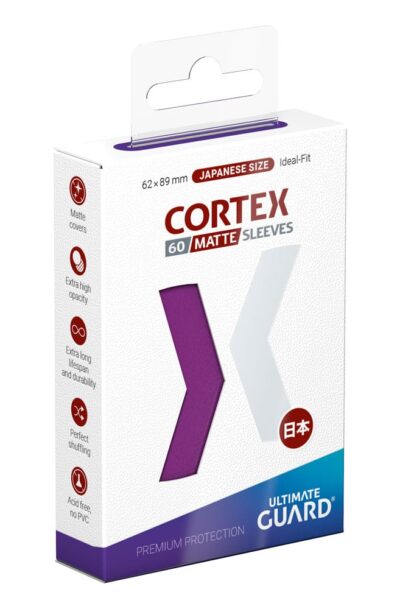 Ultimate Guard: Ultimate Guard Cortex Sleeves Japanese Size Matte Lila (60)