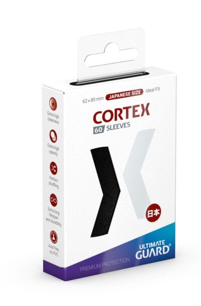 Ultimate Guard: Ultimate Guard Cortex Sleeves Japanische Grösse Schwarz (60)