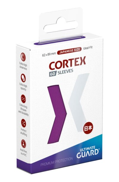Ultimate Guard: Ultimate Guard Cortex Sleeves Japanese Size Lila (60)