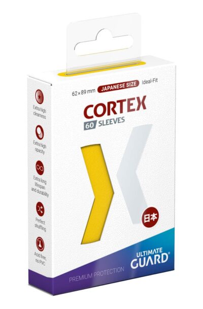 Ultimate Guard: Ultimate Guard Cortex Sleeves Japanische Grösse Yellow (60)
