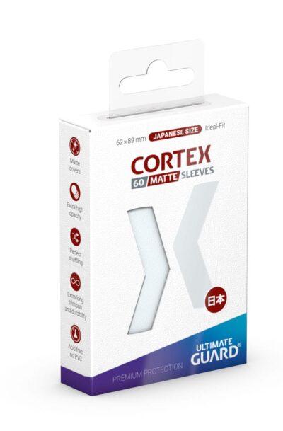 Ultimate Guard: Ultimate Guard Cortex Sleeves Japanische Grösse Matt-Transparent (60)