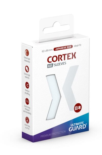 Ultimate Guard: Ultimate Guard Cortex Sleeves Japanische Grösse Transparent (60)