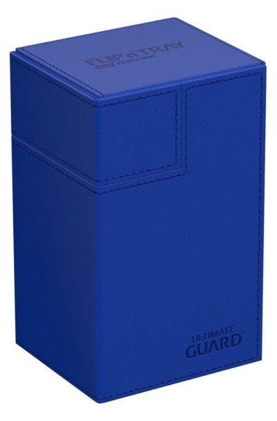 Ultimate Guard: Ultimate Guard Flip`n`Tray 80+ XenoSkin Monocolor Blau
