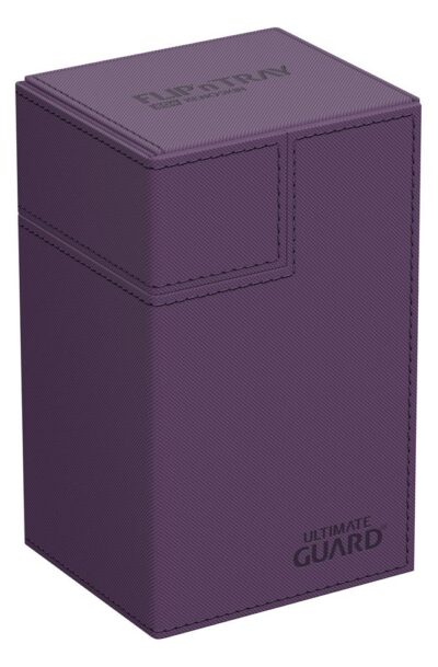 Ultimate Guard: Ultimate Guard Flip`n`Tray 80+ XenoSkin Monocolor Violett