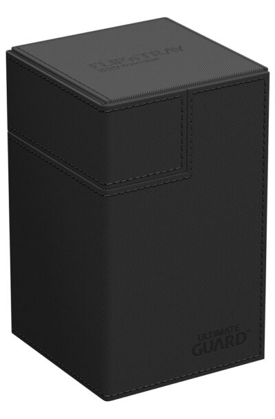 Ultimate Guard: Ultimate Guard Flip`n`Tray 100+ XenoSkin Monocolor Schwarz