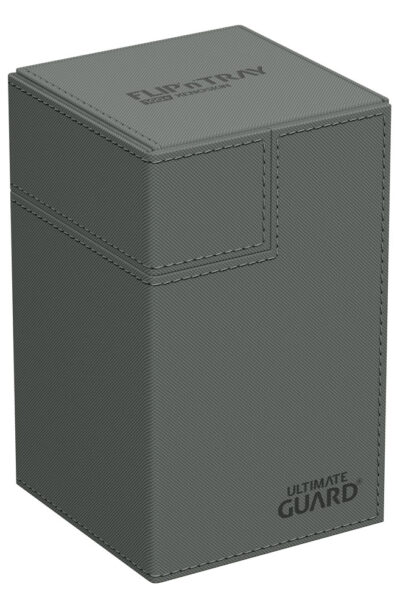 Ultimate Guard: Ultimate Guard Flip`n`Tray 100+ XenoSkin Monocolor Grau