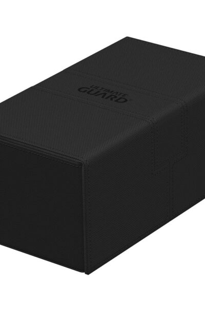 Ultimate Guard: Ultimate Guard Twin Flip`n`Tray 200+ XenoSkin Monocolor Schwarz