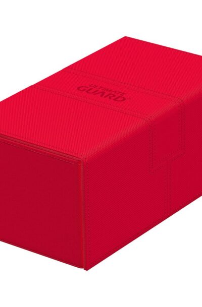 Ultimate Guard: Ultimate Guard Twin Flip`n`Tray 200+ XenoSkin Monocolor Rot