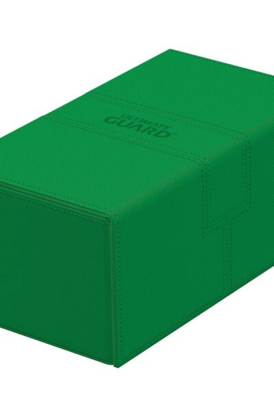 Ultimate Guard: Ultimate Guard Twin Flip`n`Tray 200+ XenoSkin Monocolor Grün