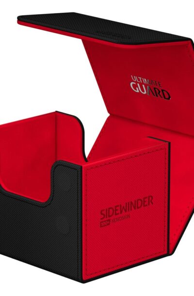 Ultimate Guard: Ultimate Guard Sidewinder 100+ XenoSkin SYNERGY Schwarz/Rot