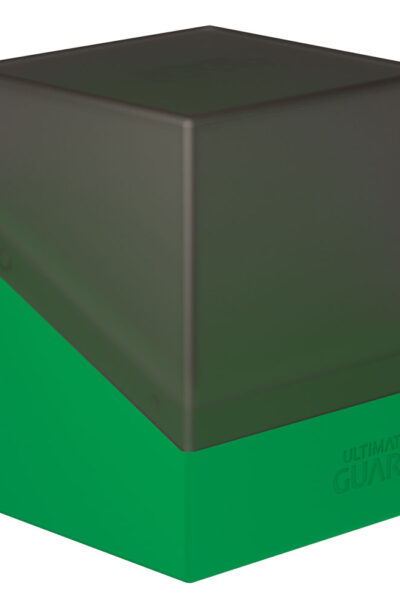 Ultimate Guard: Ultimate Guard Boulder Deck Case 100+ SYNERGY Schwarz/Grün