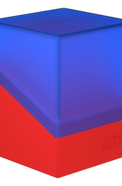 Ultimate Guard: Ultimate Guard Boulder Deck Case 100+ SYNERGY Blau/Rot