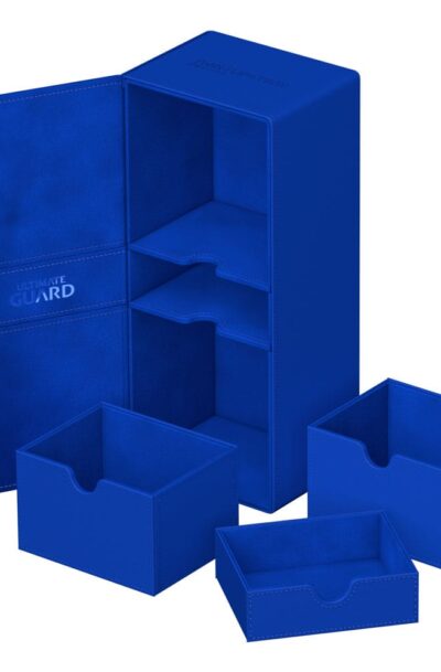 Ultimate Guard: Ultimate Guard Twin Flip`n`Tray 266+ Xenoskin Blau