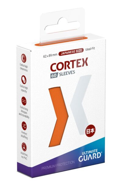 Ultimate Guard: Ultimate Guard Cortex Sleeves Japanese Size Orange (60)