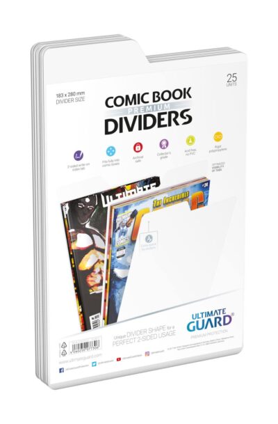 Ultimate Guard: Ultimate Guard Premium Comic Book Dividers Weiss (25)