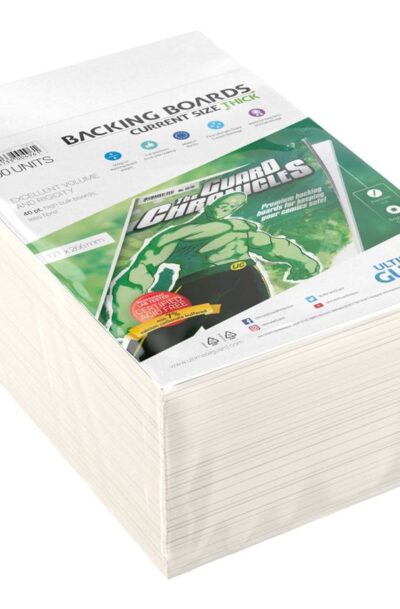 Ultimate Guard: Ultimate Guard Comic Backing Boards Thick Current Size (100)
