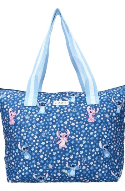 Vadobag: Lilo & Stitch Tragetasche Stitch Famous Floral