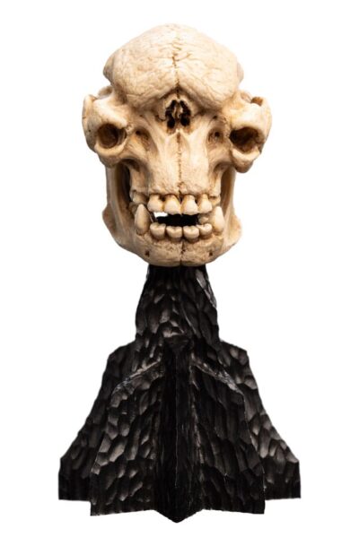 Weta Workshop: Herr der Ringe Mini Statue Skull of a Cave Troll 21 cm