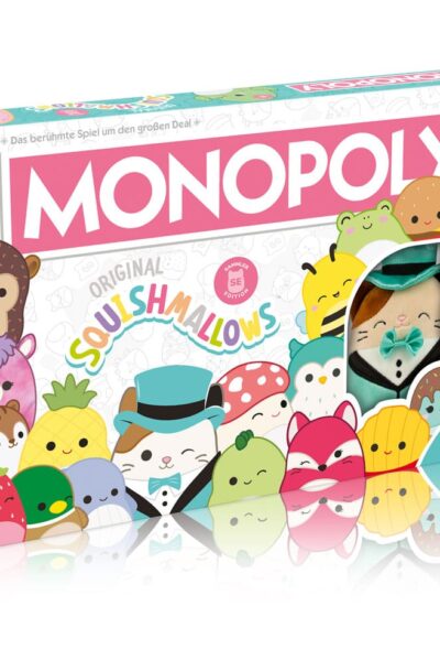 Winning Moves: Monopoly Brettspiel Squishmallows *Deutsche Version*