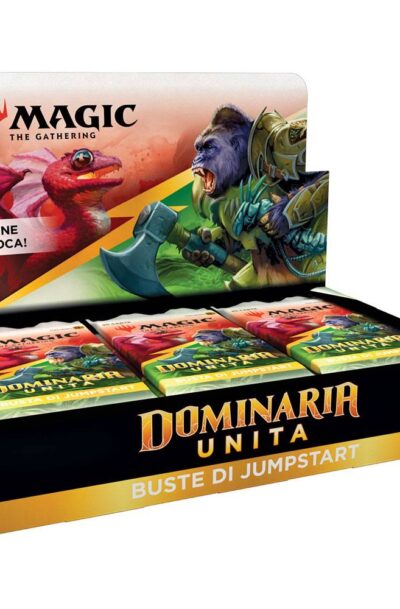 Wizards of the Coast: Magic the Gathering Dominaria unita Jumpstart-Booster Display (18) italienisch