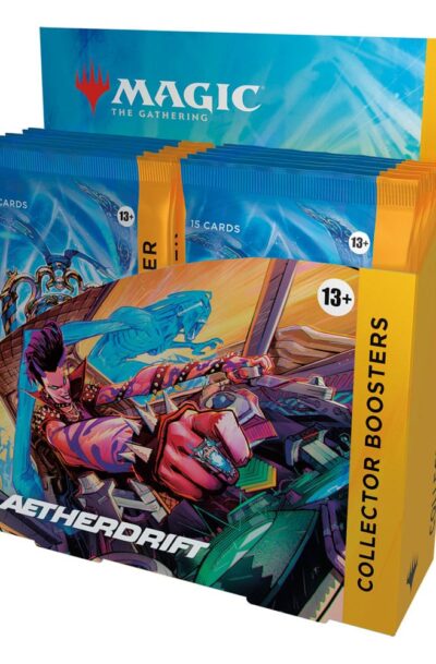 Wizards of the Coast: Magic the Gathering Aetherdrift Sammler Booster Display (12) englisch