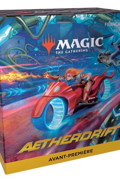 Wizards of the Coast: Magic the Gathering Aetherdrift Prerelease Packs Umkarton (15) französisch