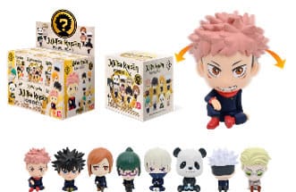 YuMe Toys: Jujutsu Kaisen Bobble Hero Wackelkopf-Figuren 6 cm Display (12)