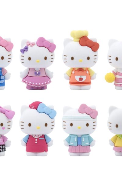 YuMe Toys: Sanrio Mini-Doll Cute Outfits Series Minifiguren Hello Kitty 5 cm Display (12)
